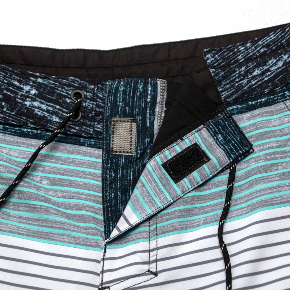 Men's Beach Shorts - In Stock | 4-Way Stretch Fabric, Digital Printing | Quick-Drying, Breathable, Water-Resistant & Sun-Protective | Cool Touch & Drape | Comfort-Focused