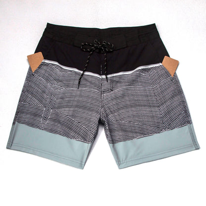 Men's Beach Shorts - In Stock | 4-Way Stretch Fabric, Digital Printing | Quick-Drying, Breathable, Water-Resistant & Sun-Protective | Cool Touch & Drape | Comfort-Focused