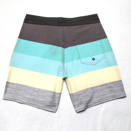 Men's Beach Shorts - In Stock | 4-Way Stretch Fabric, Digital Printing | Quick-Drying, Breathable, Water-Resistant & Sun-Protective | Cool Touch & Drape | Comfort-Focused