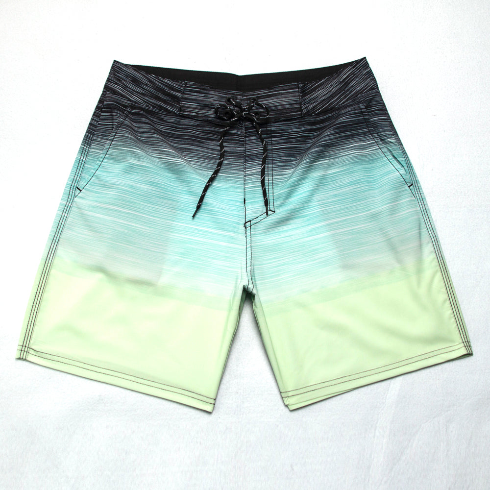 Men's Beach Shorts - In Stock | 4-Way Stretch Fabric, Digital Printing | Quick-Drying, Breathable, Water-Resistant & Sun-Protective | Cool Touch & Drape | Comfort-Focused