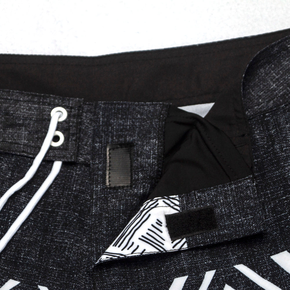 Men's Beach Shorts - In Stock | 4-Way Stretch Fabric, Digital Printing | Quick-Drying, Breathable, Water-Resistant & Sun-Protective | Cool Touch & Drape | Comfort-Focused