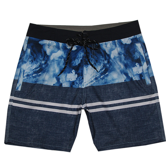 Men's Beach Shorts - In Stock | 4-Way Stretch Fabric, Digital Printing | Quick-Drying, Breathable, Water-Resistant & Sun-Protective | Cool Touch & Drape | Comfort-Focused