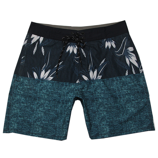 Men's Beach Shorts - In Stock | 4-Way Stretch Fabric, Digital Printing | Quick-Drying, Breathable, Water-Resistant & Sun-Protective | Cool Touch & Drape | Comfort-Focused