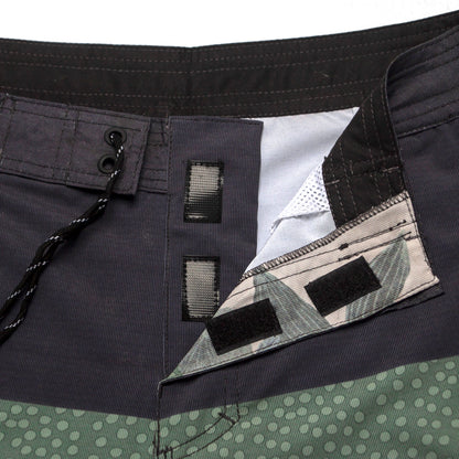 Men's Summer Beach Shorts - In Stock | 4-Way Stretch, Solid & Minimalist | Quick-Drying, Water-Resistant, Sun-Protective & Breathable | Customizable Logo | Athletic Style