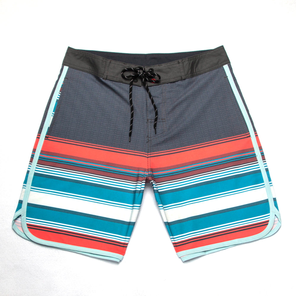 Men's Summer Beach Shorts - In Stock | 4-Way Stretch, Solid & Minimalist | Quick-Drying, Water-Resistant, Sun-Protective & Breathable | Customizable Logo | Athletic Style