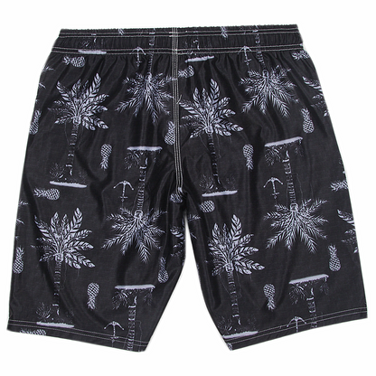 Men's Beach Shorts - In Stock | 4-Way Stretch Fabric, Digital Printing | Quick-Drying, Breathable, Water-Resistant & Sun-Protective | Cool Touch & Drape | Comfort-Focused