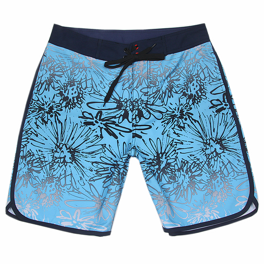 Men's Beach Shorts - In Stock | 4-Way Stretch Fabric, Digital Printing | Quick-Drying, Breathable, Water-Resistant & Sun-Protective | Cool Touch & Drape | Comfort-Focused