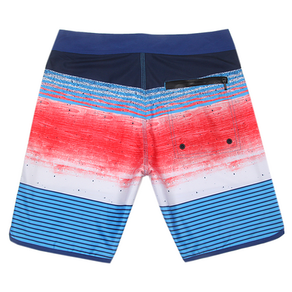 Men's Beach Shorts - In Stock | 4-Way Stretch Fabric, Digital Printing | Quick-Drying, Breathable, Water-Resistant & Sun-Protective | Cool Touch & Drape | Comfort-Focused