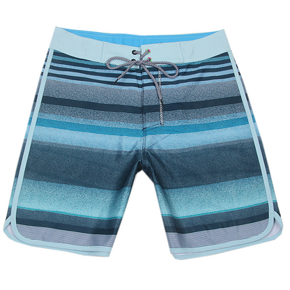 Men's Beach Shorts - In Stock | 4-Way Stretch Fabric, Digital Printing | Quick-Drying, Breathable, Water-Resistant & Sun-Protective | Cool Touch & Drape | Comfort-Focused