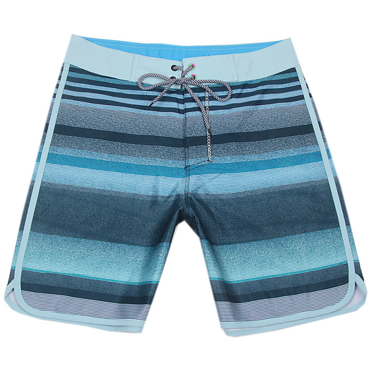 Men's Beach Shorts - In Stock | 4-Way Stretch Fabric, Digital Printing | Quick-Drying, Breathable, Water-Resistant & Sun-Protective | Cool Touch & Drape | Comfort-Focused