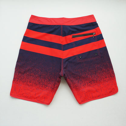 Men's Beach Shorts - In Stock | 4-Way Stretch Fabric, Digital Printing | Quick-Drying, Breathable, Water-Resistant & Sun-Protective | Cool Touch & Drape | Comfort-Focused