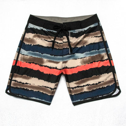 Men's Beach Shorts - In Stock | 4-Way Stretch Fabric, Digital Printing | Quick-Drying, Breathable, Water-Resistant & Sun-Protective | Cool Touch & Drape | Comfort-Focused