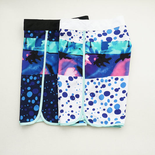 Men's Beach Shorts - In Stock | 4-Way Stretch Fabric, Digital Printing | Quick-Drying, Breathable, Water-Resistant & Sun-Protective | Cool Touch & Drape | Comfort-Focused