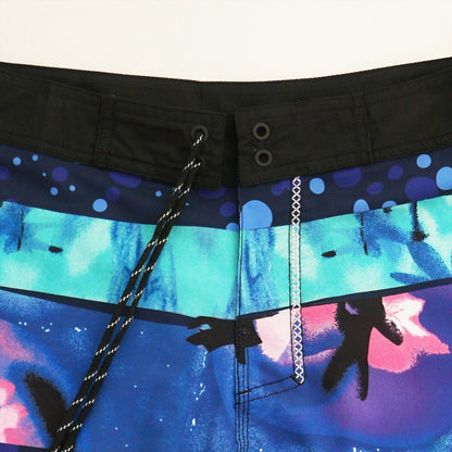 Men's Beach Shorts - In Stock | 4-Way Stretch Fabric, Digital Printing | Quick-Drying, Breathable, Water-Resistant & Sun-Protective | Cool Touch & Drape | Comfort-Focused