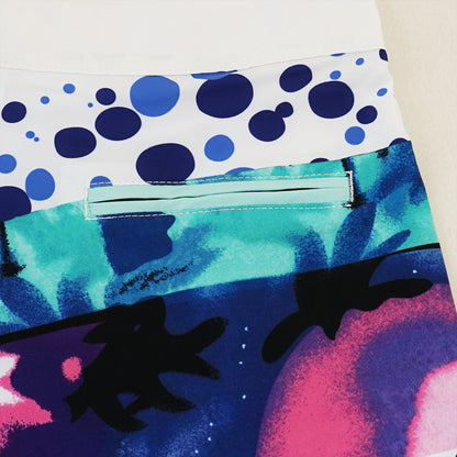 Men's Beach Shorts - In Stock | 4-Way Stretch Fabric, Digital Printing | Quick-Drying, Breathable, Water-Resistant & Sun-Protective | Cool Touch & Drape | Comfort-Focused