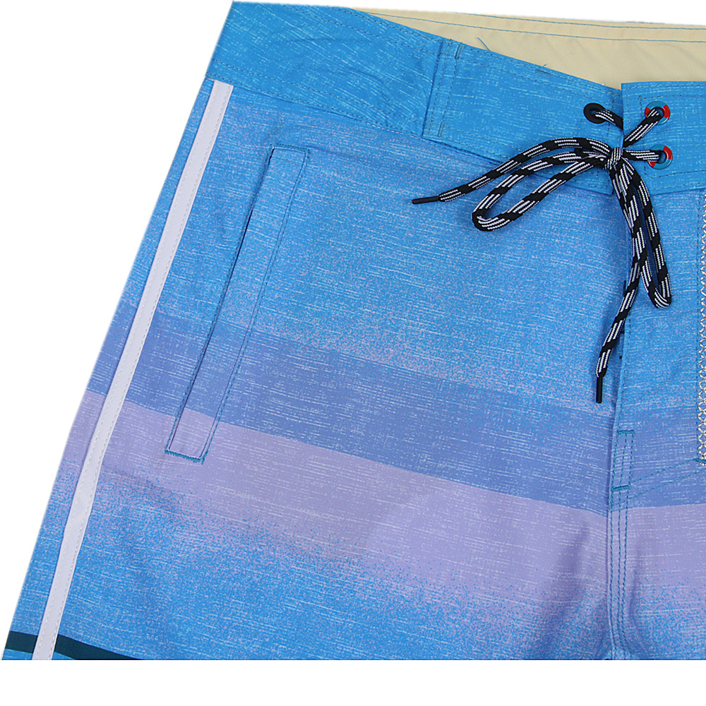 Men's Beach Shorts - In Stock | 4-Way Stretch Fabric, Digital Printing | Quick-Drying, Breathable, Water-Resistant & Sun-Protective | Cool Touch & Drape | Comfort-Focused