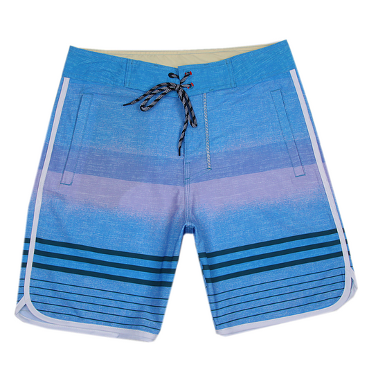 Men's Beach Shorts - In Stock | 4-Way Stretch Fabric, Digital Printing | Quick-Drying, Breathable, Water-Resistant & Sun-Protective | Cool Touch & Drape | Comfort-Focused