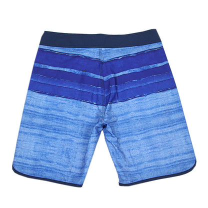 Men's Beach Shorts - In Stock | 4-Way Stretch Fabric, Digital Printing | Quick-Drying, Breathable, Water-Resistant & Sun-Protective | Cool Touch & Drape | Comfort-Focused