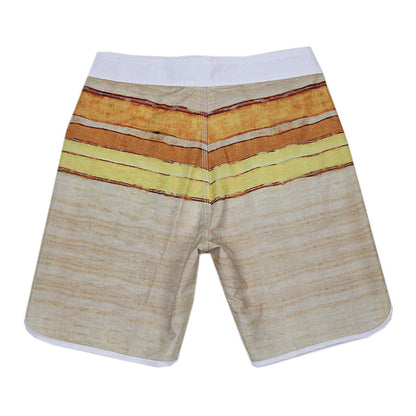 Men's Beach Shorts - In Stock | 4-Way Stretch Fabric, Digital Printing | Quick-Drying, Breathable, Water-Resistant & Sun-Protective | Cool Touch & Drape | Comfort-Focused