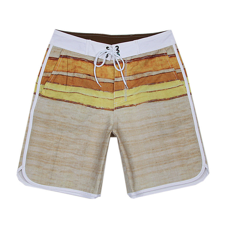 Men's Beach Shorts - In Stock | 4-Way Stretch Fabric, Digital Printing | Quick-Drying, Breathable, Water-Resistant & Sun-Protective | Cool Touch & Drape | Comfort-Focused