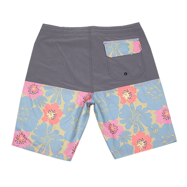 Men's Summer Beach Shorts - In Stock | 4-Way Stretch, Solid & Minimalist | Quick-Drying, Water-Resistant, Sun-Protective & Breathable | Customizable Logo | Athletic Style