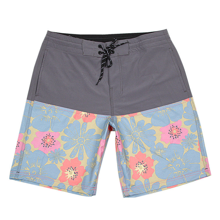 Men's Summer Beach Shorts - In Stock | 4-Way Stretch, Solid & Minimalist | Quick-Drying, Water-Resistant, Sun-Protective & Breathable | Customizable Logo | Athletic Style