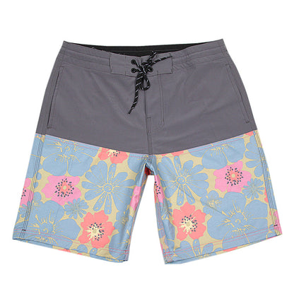 Men's Summer Beach Shorts - In Stock | 4-Way Stretch, Solid & Minimalist | Quick-Drying, Water-Resistant, Sun-Protective & Breathable | Customizable Logo | Athletic Style