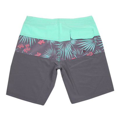 Men's Summer Beach Shorts - In Stock | 4-Way Stretch, Solid & Minimalist | Quick-Drying, Water-Resistant, Sun-Protective & Breathable | Customizable Logo | Athletic Style