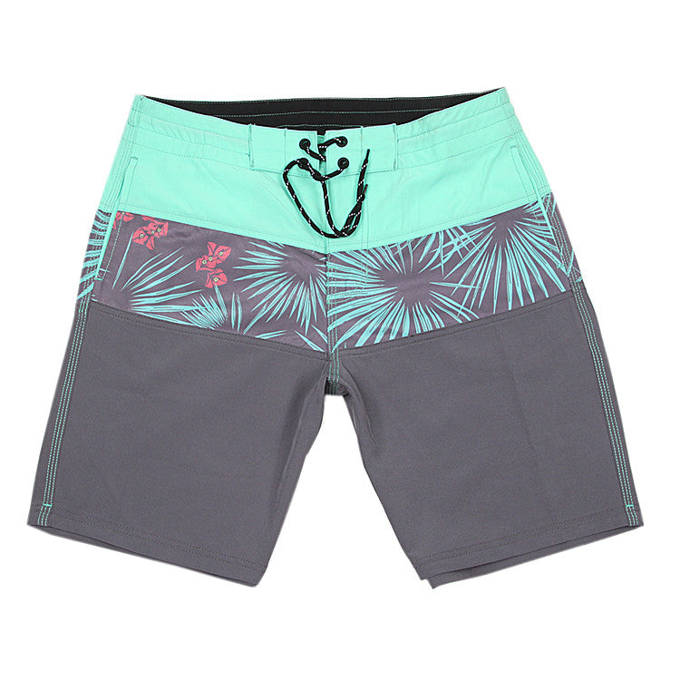 Men's Summer Beach Shorts - In Stock | 4-Way Stretch, Solid & Minimalist | Quick-Drying, Water-Resistant, Sun-Protective & Breathable | Customizable Logo | Athletic Style