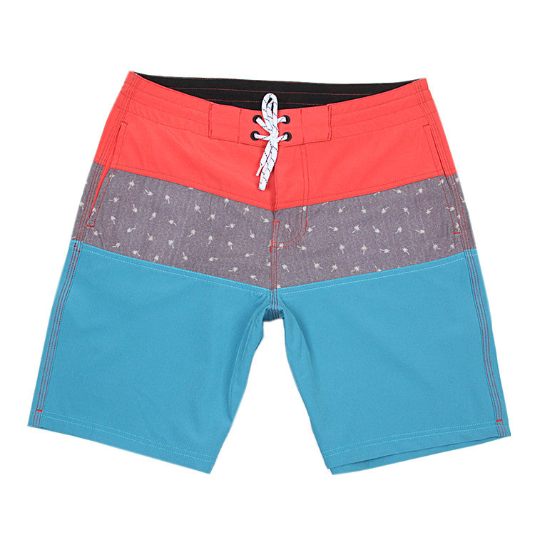 Men's Summer Beach Shorts - In Stock | 4-Way Stretch, Solid & Minimalist | Quick-Drying, Water-Resistant, Sun-Protective & Breathable | Customizable Logo | Athletic Style