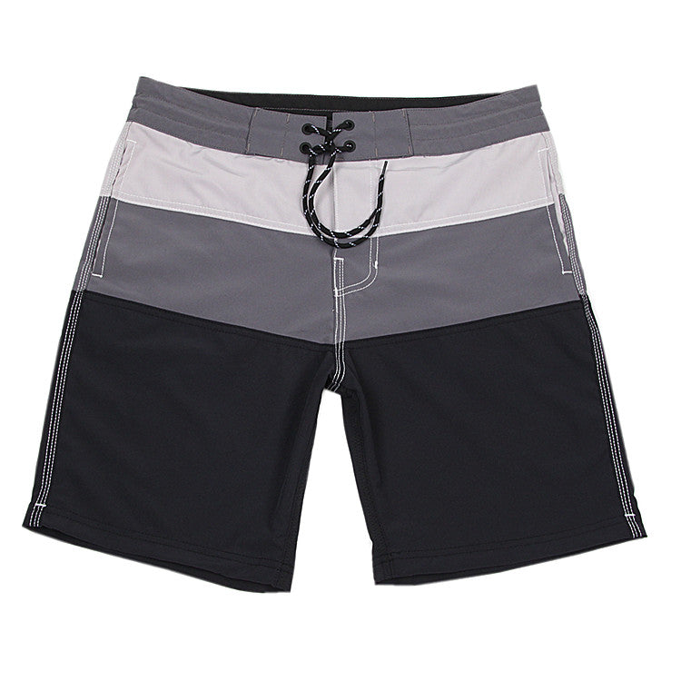 Men's Summer Beach Shorts - In Stock | 4-Way Stretch, Solid & Minimalist | Quick-Drying, Water-Resistant, Sun-Protective & Breathable | Customizable Logo | Athletic Style