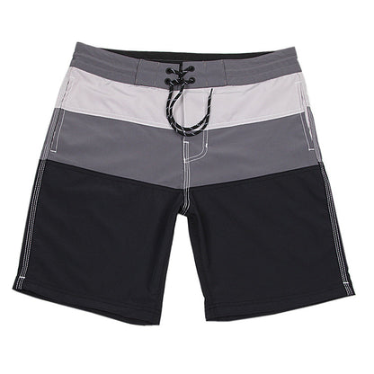 Men's Summer Beach Shorts - In Stock | 4-Way Stretch, Solid & Minimalist | Quick-Drying, Water-Resistant, Sun-Protective & Breathable | Customizable Logo | Athletic Style