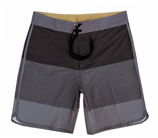 Men's Summer Beach Shorts - In Stock | 4-Way Stretch, Solid & Minimalist | Quick-Drying, Water-Resistant, Sun-Protective & Breathable | Customizable Logo | Athletic Style