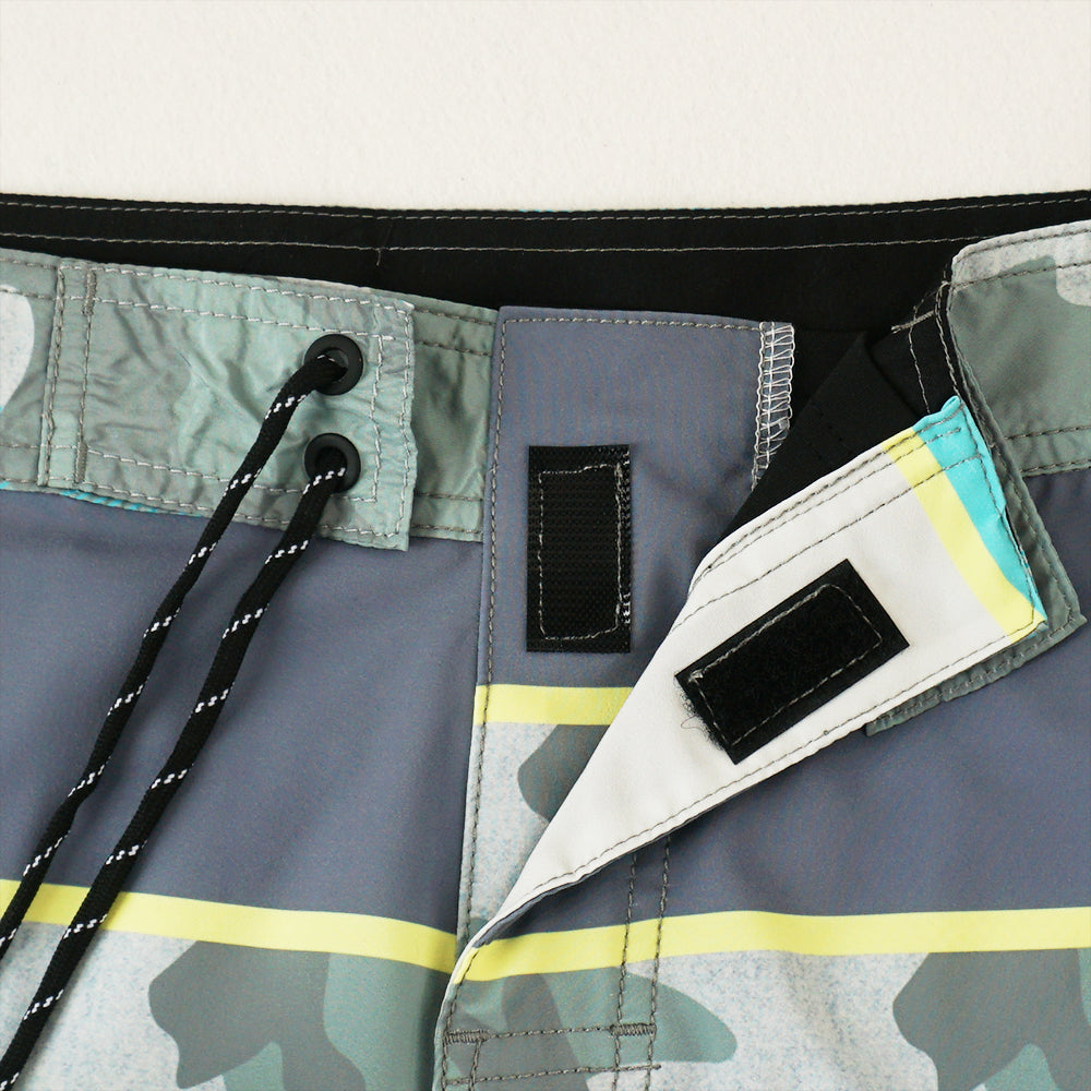 Men's Beach Shorts - In Stock | 4-Way Stretch Fabric, Digital Printing | Quick-Drying, Breathable, Water-Resistant & Sun-Protective | Cool Touch & Drape | Comfort-Focused