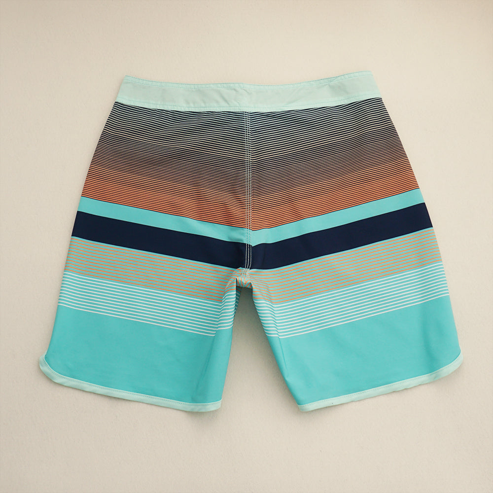 Men's Beach Shorts - In Stock | 4-Way Stretch Fabric, Digital Printing | Quick-Drying, Breathable, Water-Resistant & Sun-Protective | Cool Touch & Drape | Comfort-Focused