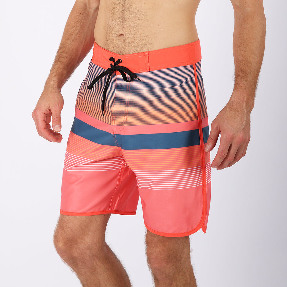 Men's Beach Shorts - In Stock | 4-Way Stretch Fabric, Digital Printing | Quick-Drying, Breathable, Water-Resistant & Sun-Protective | Cool Touch & Drape | Comfort-Focused