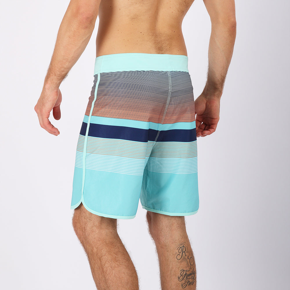 Men's Beach Shorts - In Stock | 4-Way Stretch Fabric, Digital Printing | Quick-Drying, Breathable, Water-Resistant & Sun-Protective | Cool Touch & Drape | Comfort-Focused