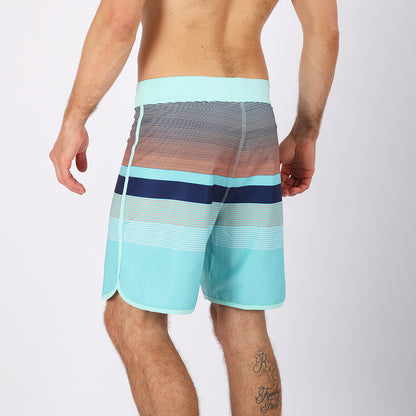 Men's Beach Shorts - In Stock | 4-Way Stretch Fabric, Digital Printing | Quick-Drying, Breathable, Water-Resistant & Sun-Protective | Cool Touch & Drape | Comfort-Focused