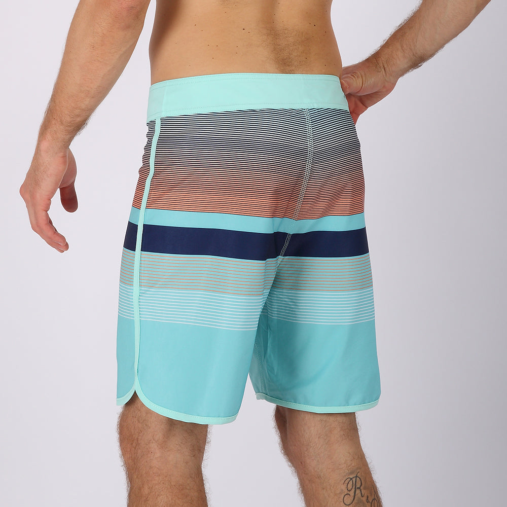 Men's Beach Shorts - In Stock | 4-Way Stretch Fabric, Digital Printing | Quick-Drying, Breathable, Water-Resistant & Sun-Protective | Cool Touch & Drape | Comfort-Focused