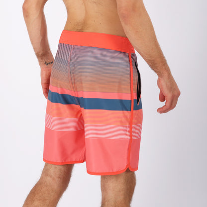 Men's Beach Shorts - In Stock | 4-Way Stretch Fabric, Digital Printing | Quick-Drying, Breathable, Water-Resistant & Sun-Protective | Cool Touch & Drape | Comfort-Focused