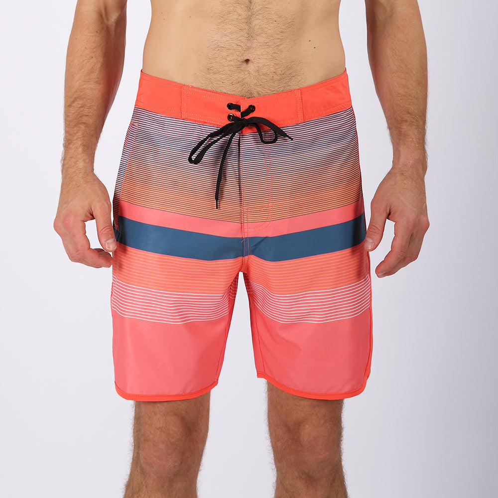 Men's Beach Shorts - In Stock | 4-Way Stretch Fabric, Digital Printing | Quick-Drying, Breathable, Water-Resistant & Sun-Protective | Cool Touch & Drape | Comfort-Focused