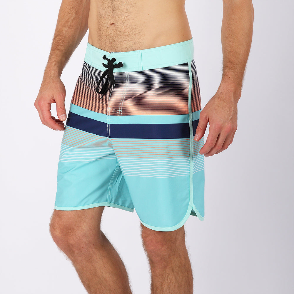 Men's Beach Shorts - In Stock | 4-Way Stretch Fabric, Digital Printing | Quick-Drying, Breathable, Water-Resistant & Sun-Protective | Cool Touch & Drape | Comfort-Focused