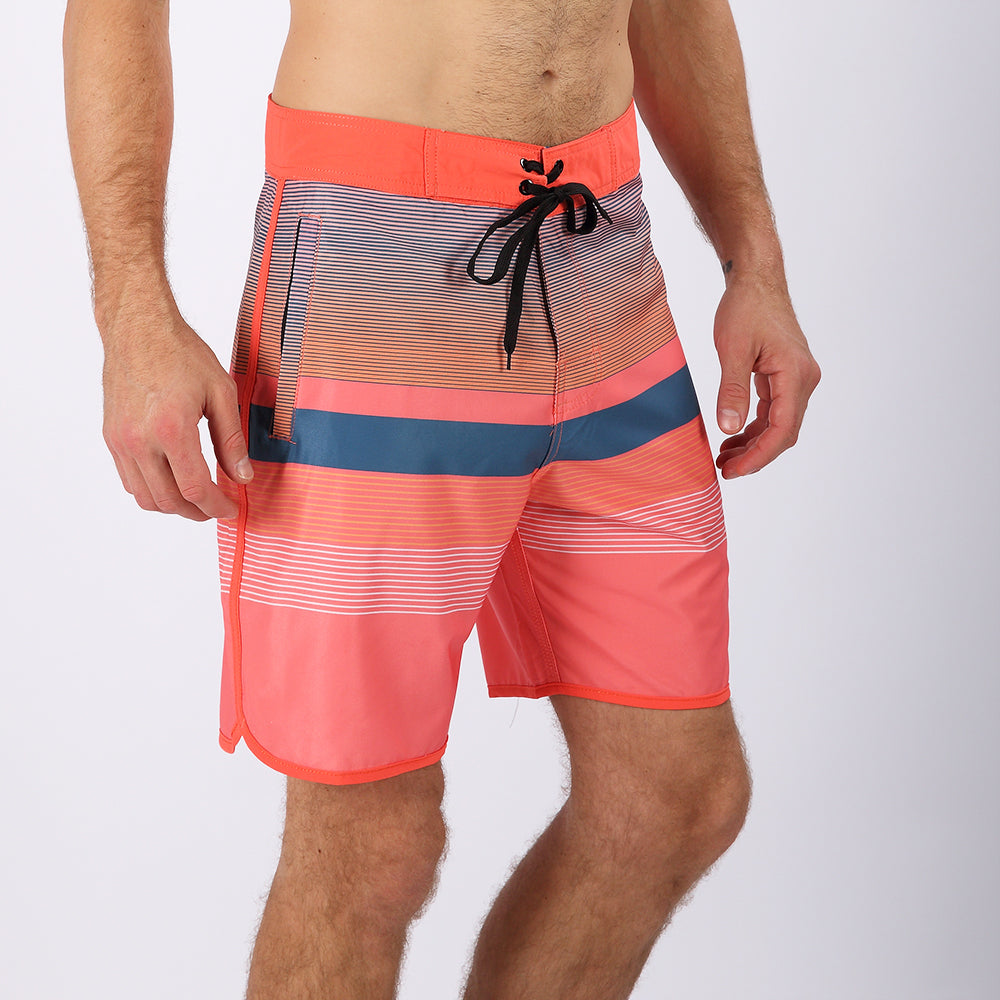Men's Beach Shorts - In Stock | 4-Way Stretch Fabric, Digital Printing | Quick-Drying, Breathable, Water-Resistant & Sun-Protective | Cool Touch & Drape | Comfort-Focused