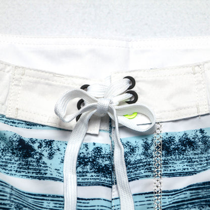 Men's Summer Beach Shorts - In Stock | 4-Way Stretch, Solid & Minimalist | Quick-Drying, Water-Resistant, Sun-Protective & Breathable | Customizable Logo | Athletic Style