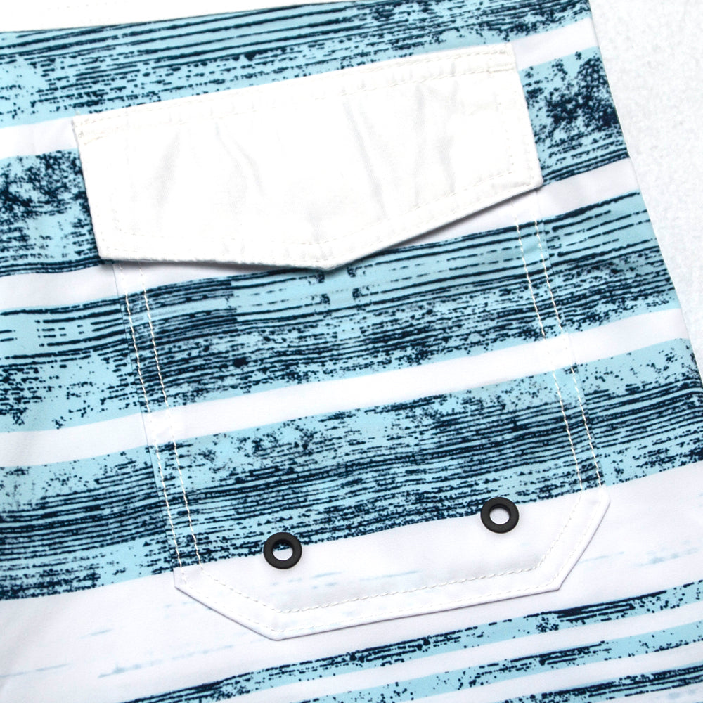 Men's Summer Beach Shorts - In Stock | 4-Way Stretch, Solid & Minimalist | Quick-Drying, Water-Resistant, Sun-Protective & Breathable | Customizable Logo | Athletic Style