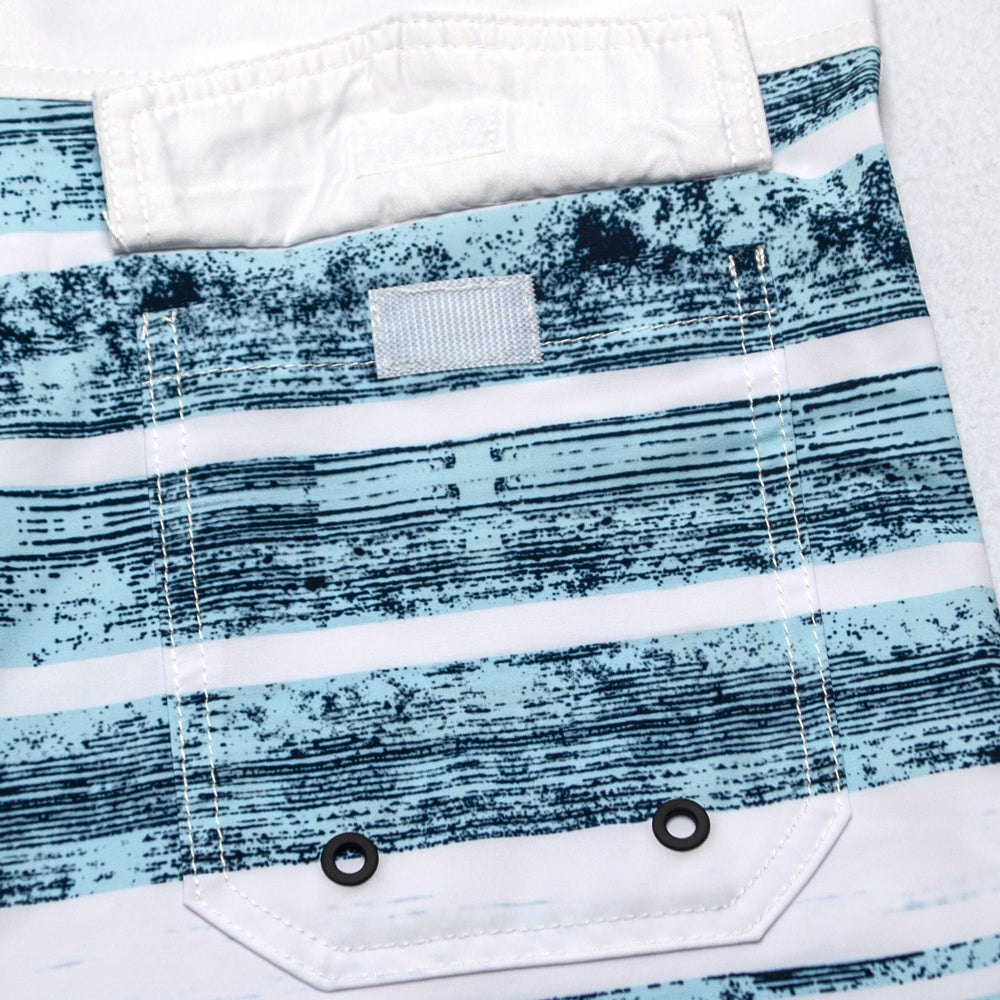 Men's Summer Beach Shorts - In Stock | 4-Way Stretch, Solid & Minimalist | Quick-Drying, Water-Resistant, Sun-Protective & Breathable | Customizable Logo | Athletic Style