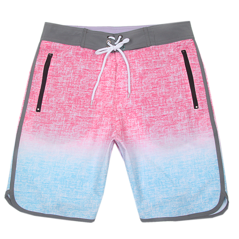 Men's Summer Beach Shorts - In Stock | 4-Way Stretch, Solid & Minimalist | Quick-Drying, Water-Resistant, Sun-Protective & Breathable | Customizable Logo | Athletic Style