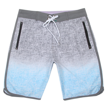 Men's Summer Beach Shorts - In Stock | 4-Way Stretch, Solid & Minimalist | Quick-Drying, Water-Resistant, Sun-Protective & Breathable | Customizable Logo | Athletic Style