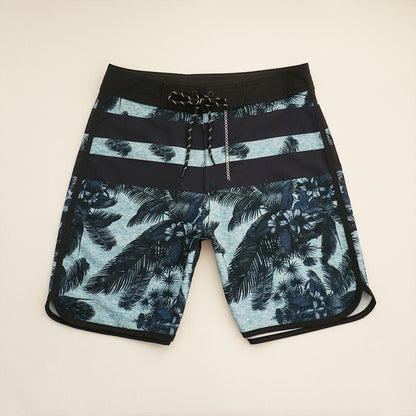 Men's Beach Shorts - In Stock | 4-Way Stretch Fabric, Digital Printing | Quick-Drying, Breathable, Water-Resistant & Sun-Protective | Cool Touch & Drape | Comfort-Focused