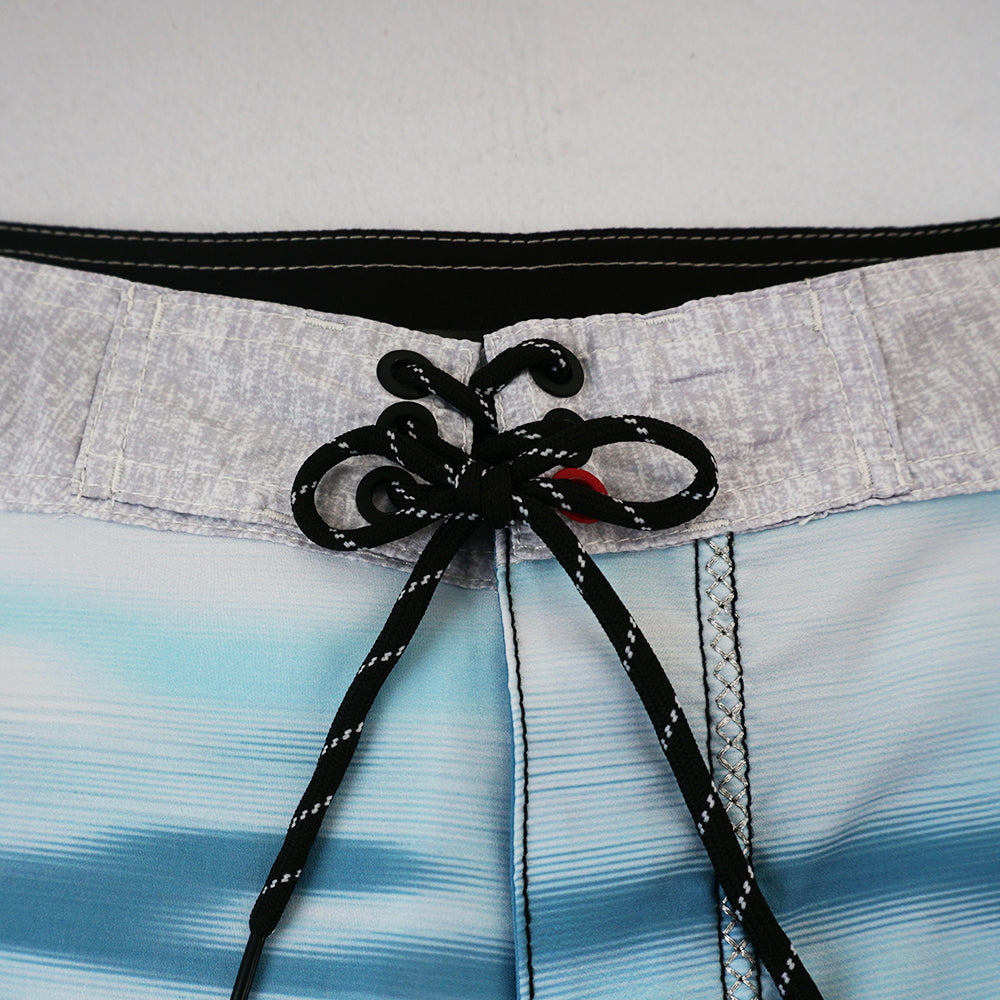 Men's Beach Shorts - In Stock | 4-Way Stretch Fabric, Digital Printing | Quick-Drying, Breathable, Water-Resistant & Sun-Protective | Cool Touch & Drape | Comfort-Focused